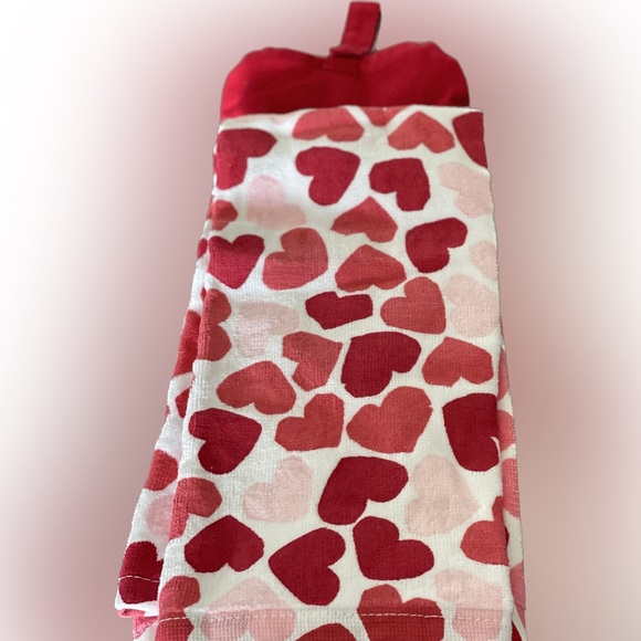 RED AND PINK KITCHEN TOWELS - Picture 3 of 4